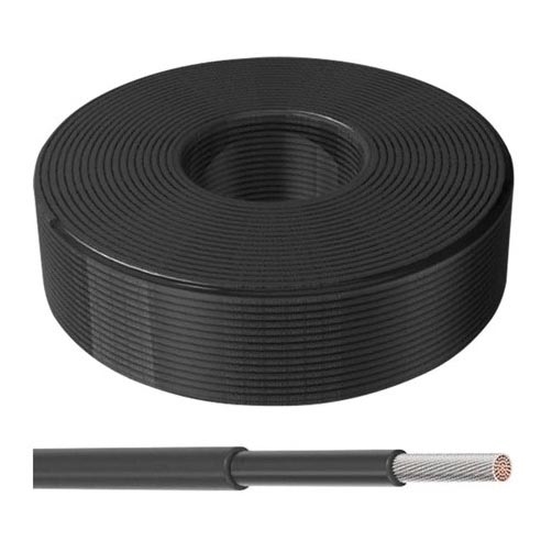 Päikeseenergia kaabel 4mm² 1500V 100m IP65 must