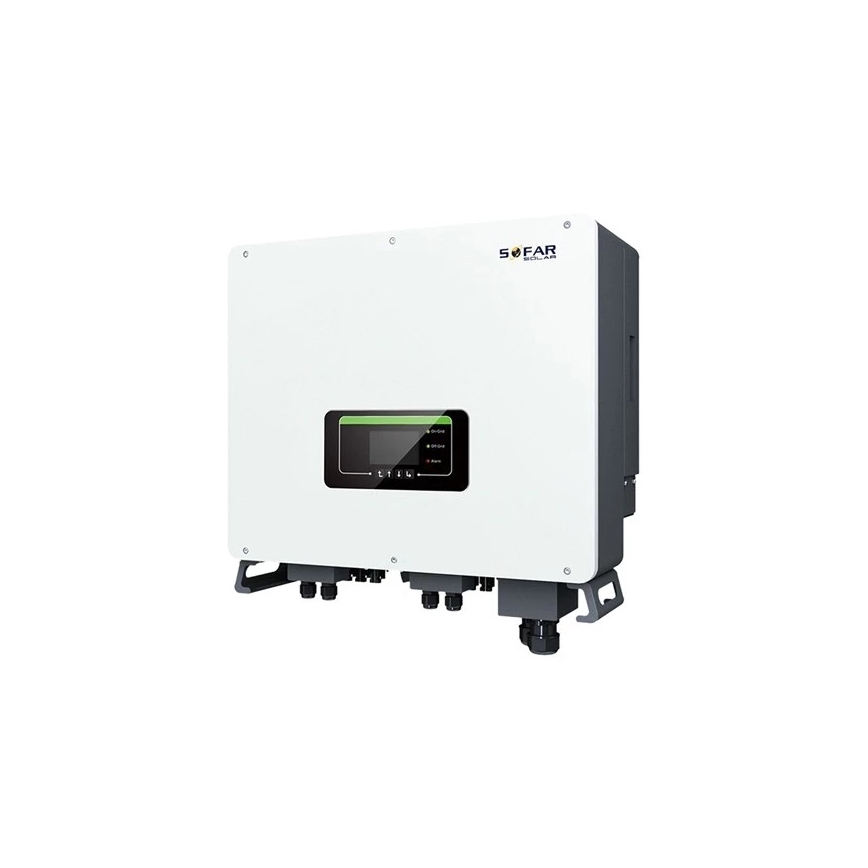 Päikeseenergiatarvikute komplekt: SOFAR Päikeseenergia muundur 10kW+akumoodul 10,24kWh koos alusega