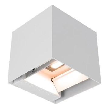 Päikesepaneeliga LED-seinalamp anduriga LED/9W/3,7V 3000/4000/5000K IP65 2600 mAh valge