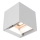 Päikesepaneeliga LED-seinalamp anduriga LED/9W/3,7V 3000/4000/5000K IP65 2600 mAh valge