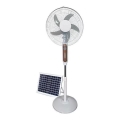 Päikesetoitel põrandaventilaator 15W/4V/230V, läbimõõt 45 cm, valge