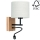Paindlik lamp BOHO 1xE27/25W + LED/1W/230V tamm – FSC sertifitseeritud