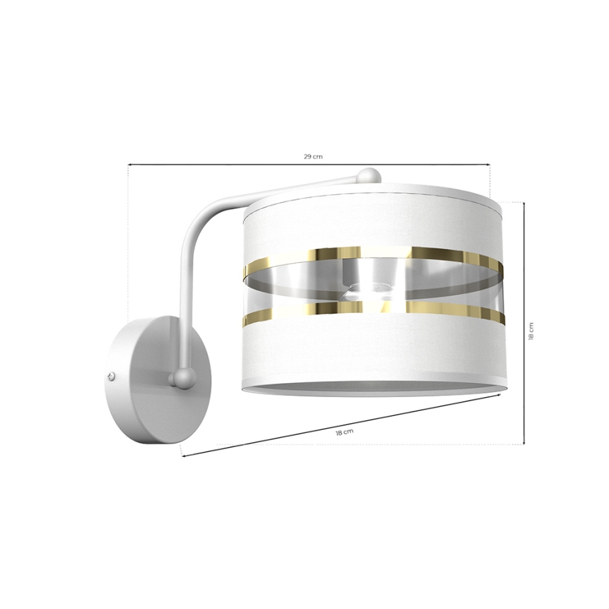 Paindlik lamp ULTIMO 1xE27/60W/230V valge