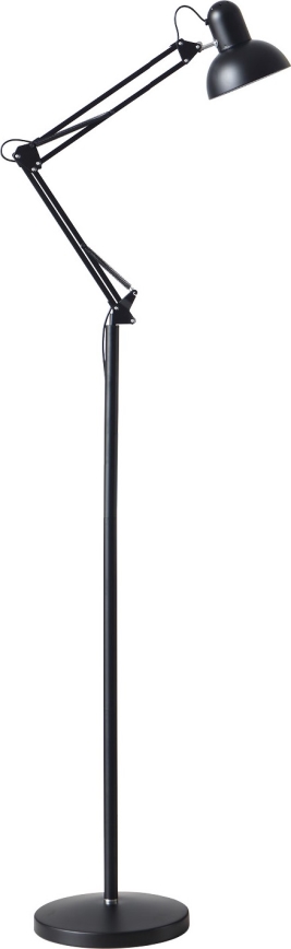 Paindlik põrandalamp AURIQ 1xE27/60W/230V 184 cm must