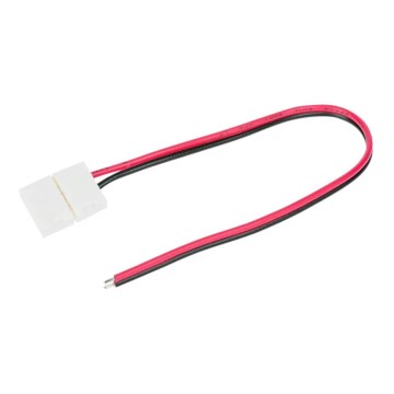 Paindlik ühepoolne konnektor 2-kontatliste LED ribade jaoks 8 mm