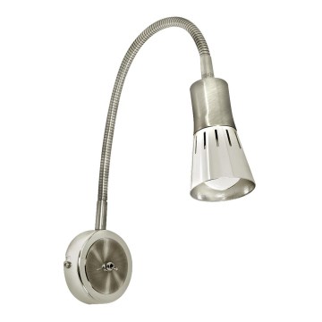Paindlik väike lamp ARENA 1xE14/40W/230V matt kroom
