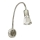 Paindlik väike lamp ARENA 1xE14/40W/230V matt kroom