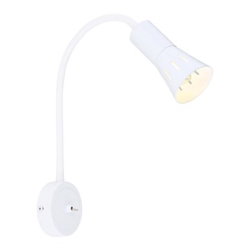 Paindlik väike lamp ARENA 1xE14/40W/230V valge