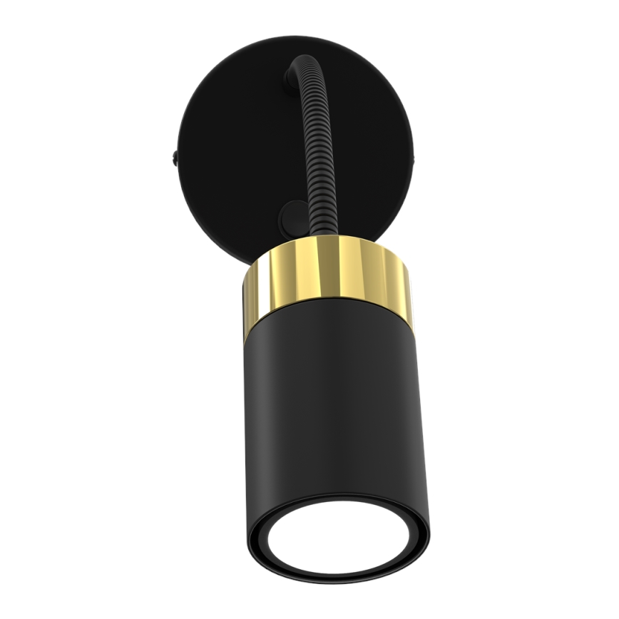 Paindlik väike lamp JOKER 1xGU10/8W/230V must/kuldne