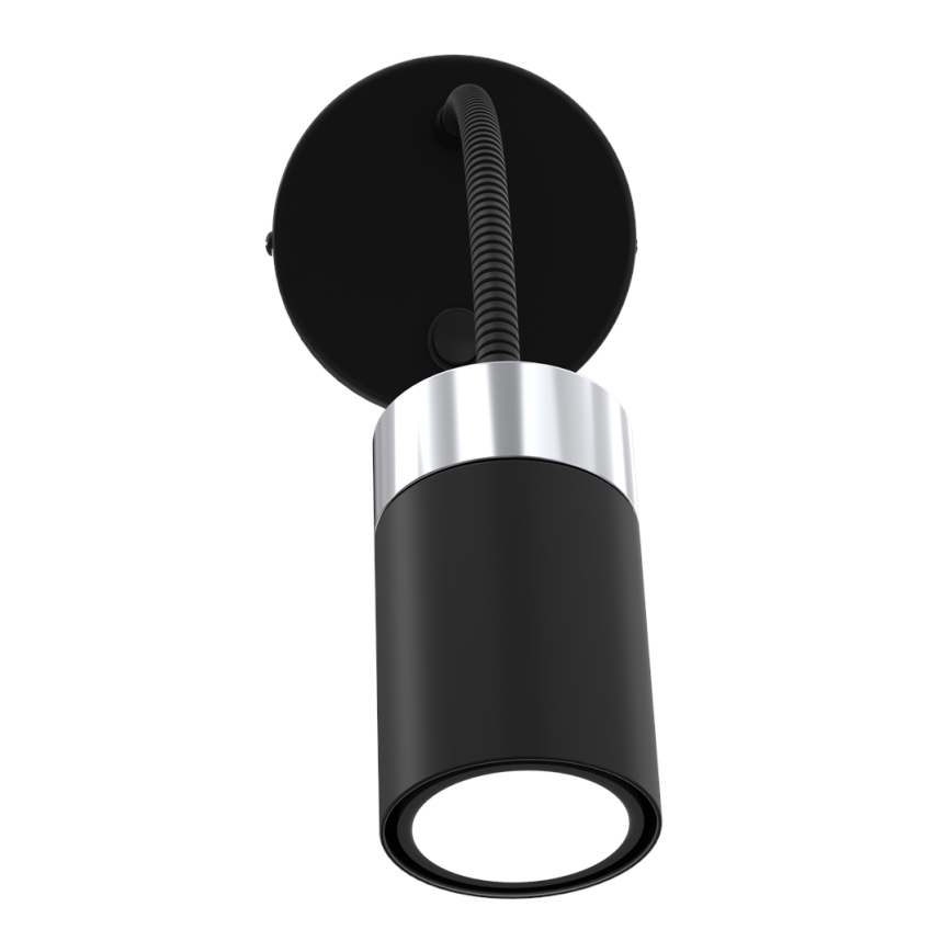 Paindlik väike lamp JOKER 1xGU10/8W/230V must/matt kroom