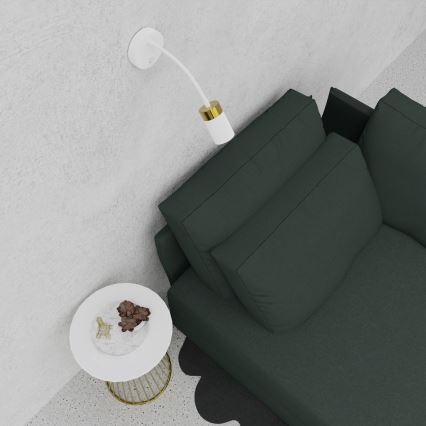 Paindlik väike lamp JOKER 1xGU10/8W/230V valge/kuldne