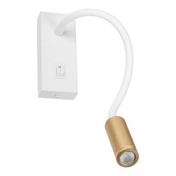 Painduv laualamp TONIL LED/3,3W/230V valge/kuldne