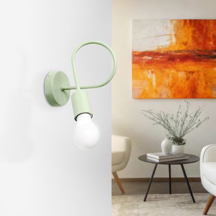 Painduv seinavalgusti OXFORD 1xE27/15W/230V roheline