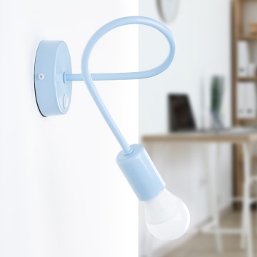 Painduv seinavalgusti OXFORD 1xE27/15W/230V sinine