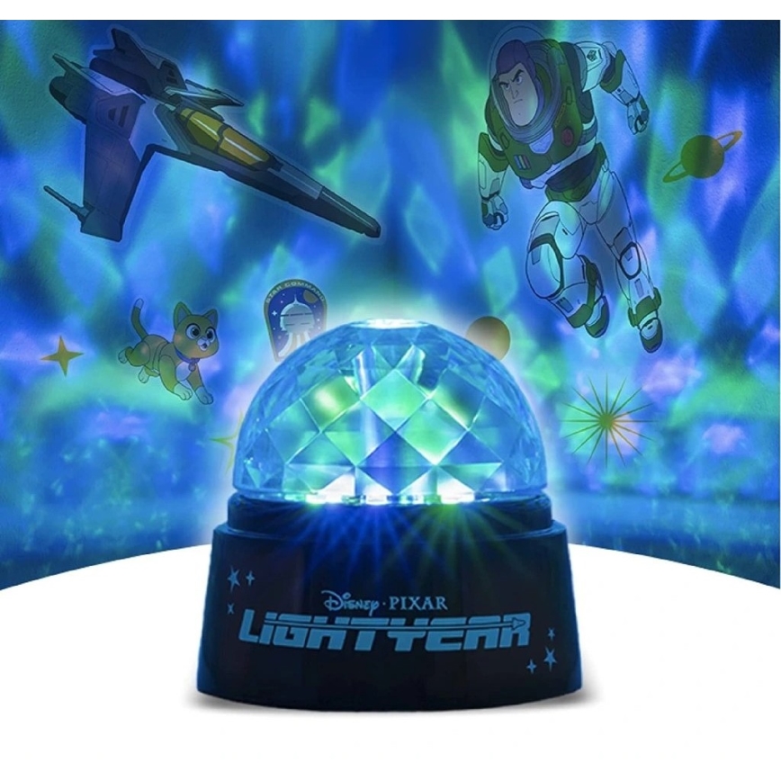 Paladone - LED laste projektor DISNEY LIGHTYEAR 3xAA