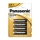 Panasonic - 4 tk Alkaline patarei AA/LR06