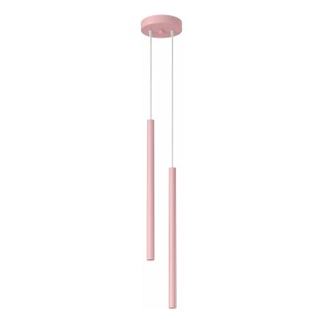 PASTELO rippvalgusti kaabliga 2xG9/8W/230V roosa