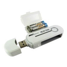 patareilaadija BC-20 2xAAA/USB 5V