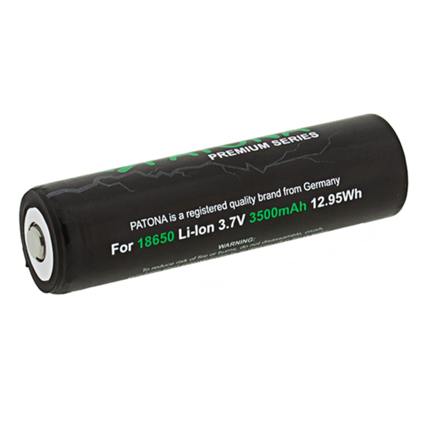 PATONA - 18650 Li-ion aku 3500 mAh PREMIUM 3,7V
