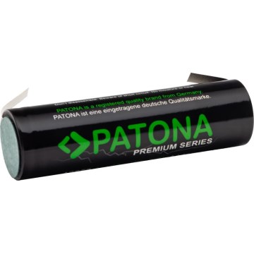 PATONA - Aku 18650 Li-lon 3000mAh PREMIUM 3,7V klemmidega jootmiseks