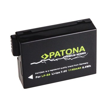 PATONA - Aku Canon LP-E8 1140mAh Li-Ion Premium