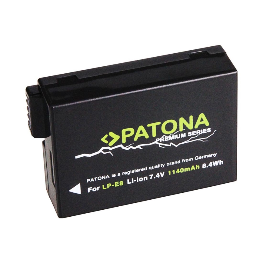 PATONA - Aku Canon LP-E8 1140mAh Li-Ion Premium