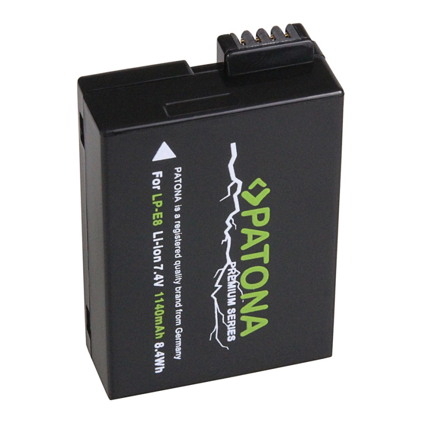 PATONA - Aku Canon LP-E8 1140mAh Li-Ion Premium