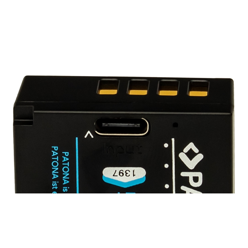 PATONA - Aku Fuji NP-W126S 1050mAh Li-Ion Platinum USB-C laadimisega