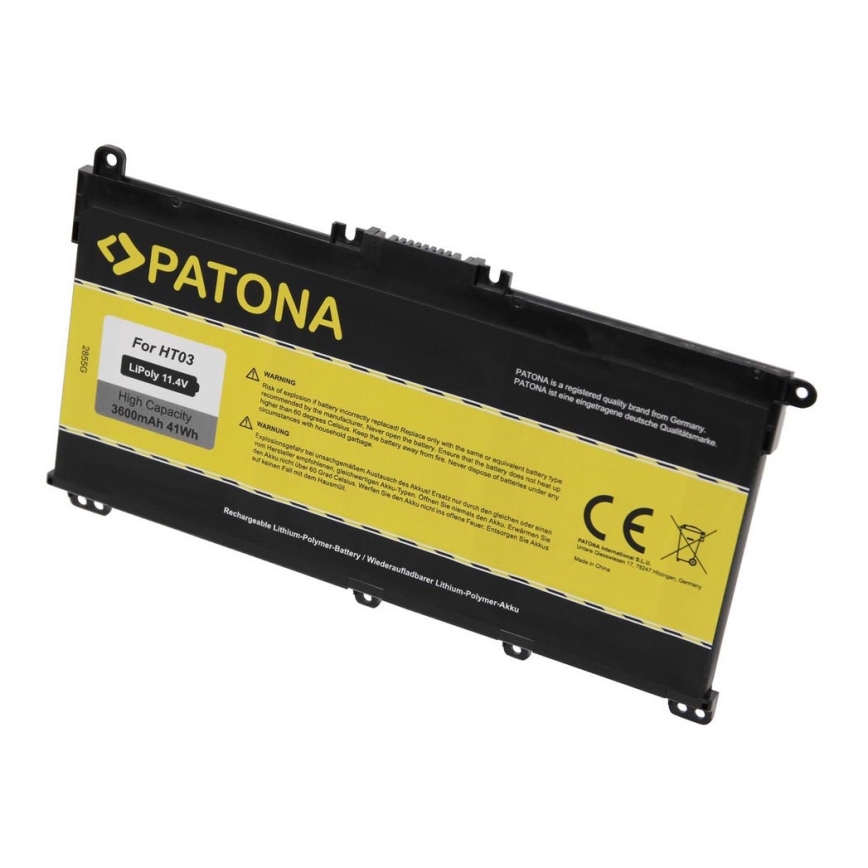 PATONA - Aku HP Pavilion X360 14-BA serie 3400mAh Li-Pol 11,55V BK03 / BK03XL