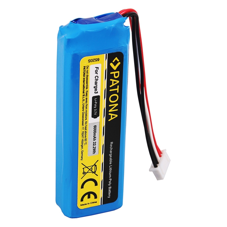 PATONA - Aku JBL Charge 3 6000mAh 3,7V Li-Pol