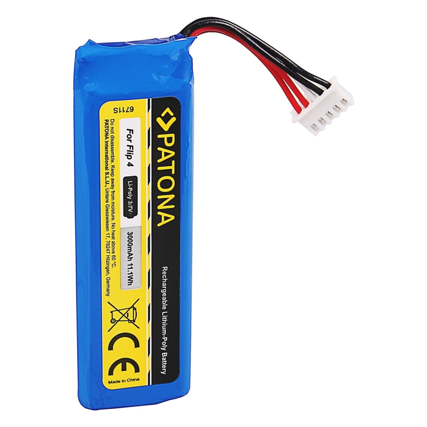 PATONA - Aku JBL Flip 4 3000mAh 3,7V Li-Pol