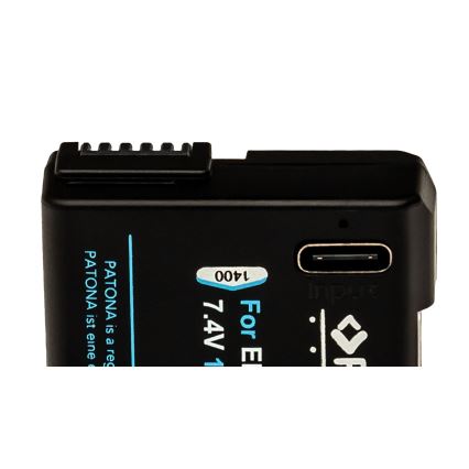 PATONA - Aku Nikon EN-EL14/EN-EL14A 1030mAh Li-Ion Platinum USB-C laadimisega