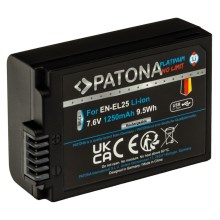 PATONA - Aku Nikon EN-EL25 1250mAh Li-Ion Platinum USB-C laadimisega