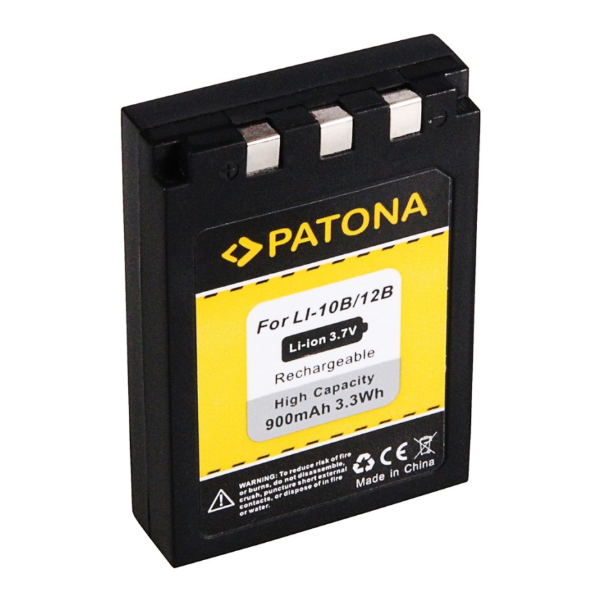 PATONA - Aku Olympus Li-12B / Li-10B 900mAh Li-Ion