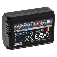 PATONA - Aku Sony NP-FW50 1030mAh Li-Ion Platinum USB-C laadimisega