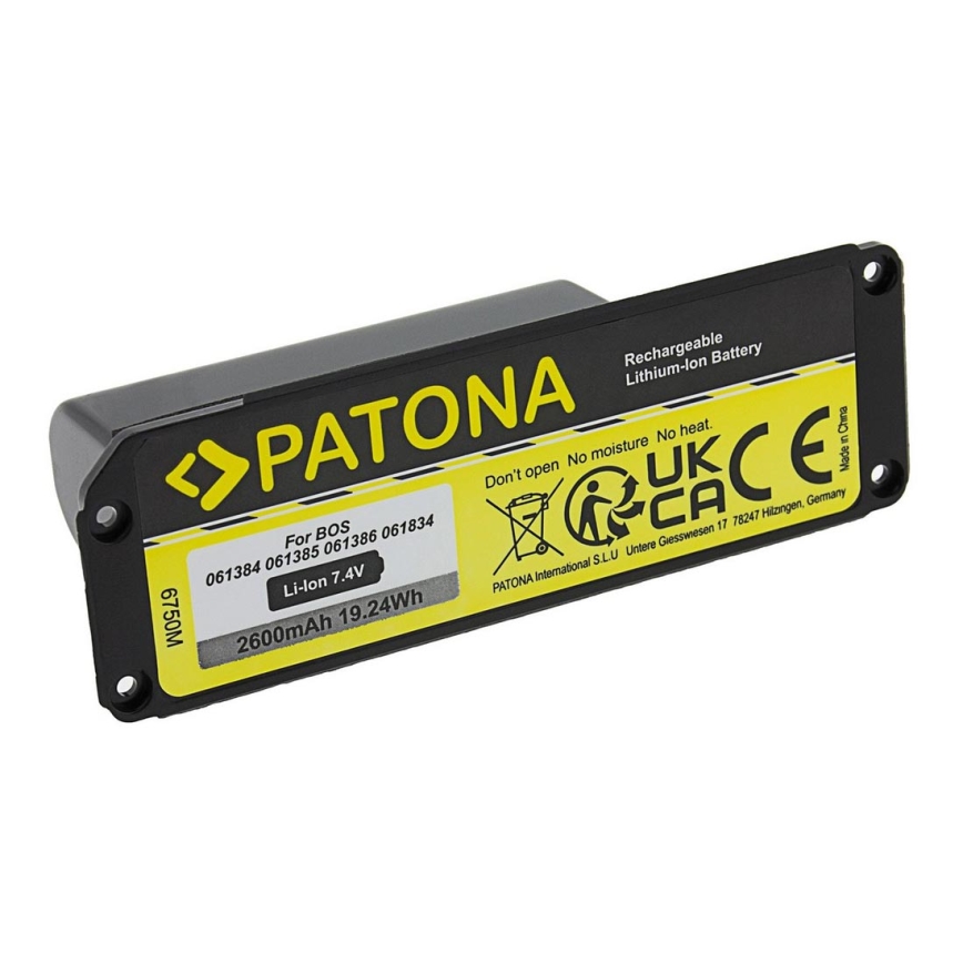 PATONA - Aku tootele BOSE Soundlink Mini 1 2600mAh 7,4V Li-lon + tools