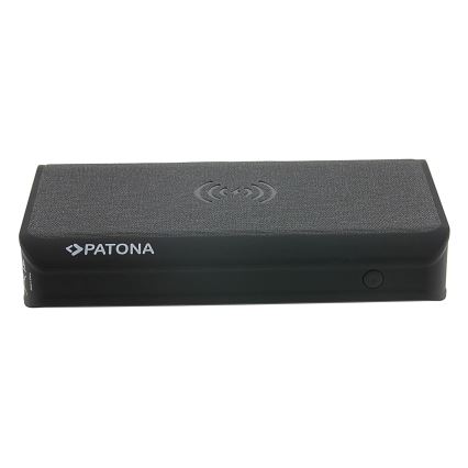 PATONA - Akupank 20000mAh 100W Li-lon 2xUSB-C/1x USB-A koos QI laadimisega