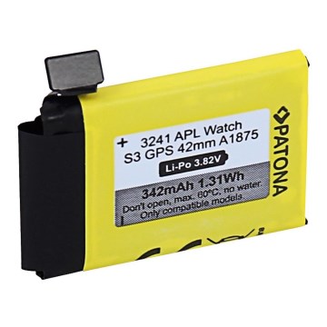 PATONA - Apple Watch aku 3 GPS 342mAh A1875 42 mm