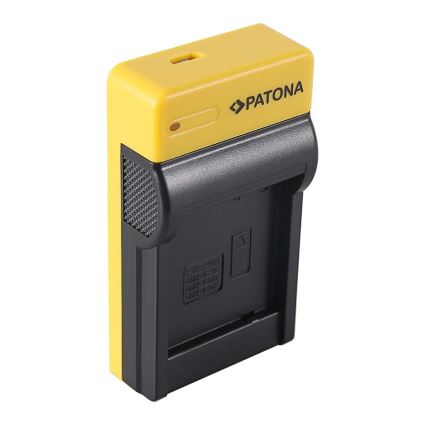 PATONA - Kaamera laadija Panasonic DMW-BLG10E  slim,USB