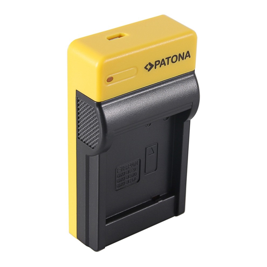 PATONA - Kaamera laadija Panasonic DMW-BLG10E  slim,USB