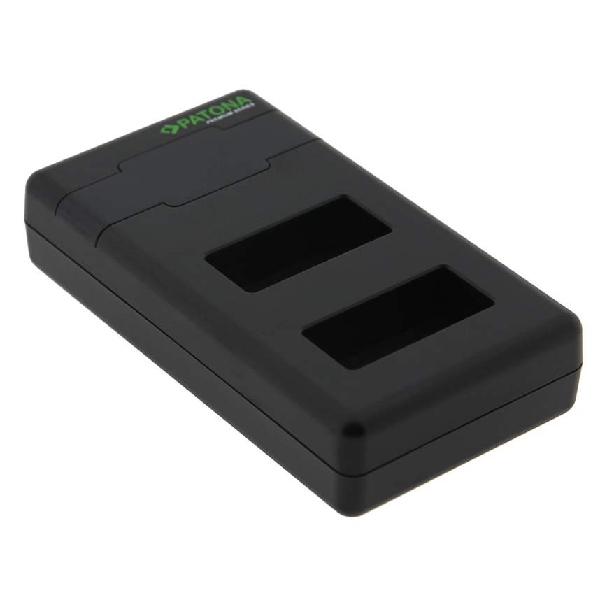 PATONA - Kiirlaadija Dual Canon LP-E17 + kaabel USB-C 0,6m