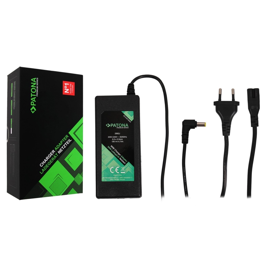 PATONA - Laadija Asus PREMIUM 19V/7,1A 135W ühendus 5,5x2,5mm