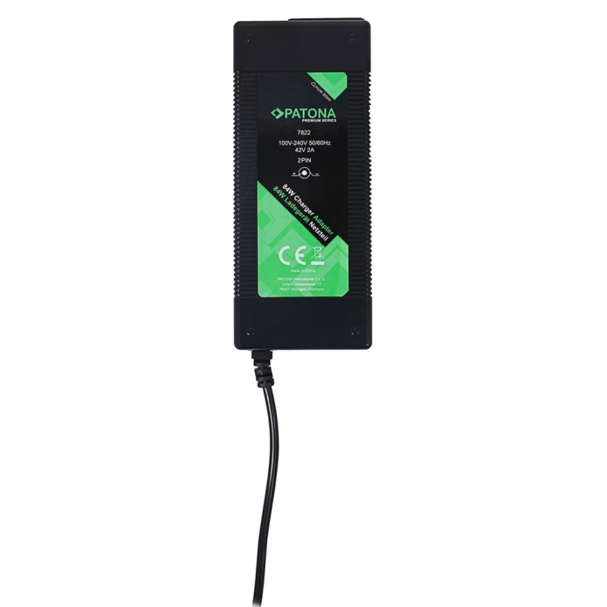 PATONA - Laadija esemele Xiaomi Mi Electric Scooter 42V/2A M365/PRO/PRO2/Essential