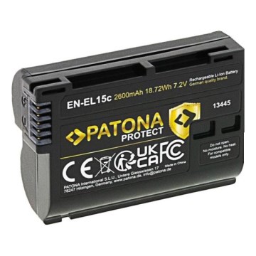 PATONA - Nikon EN-EL15C aku 2600 mAh liitiumioon Protect