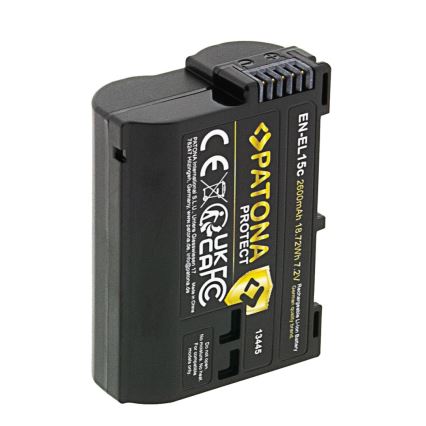 PATONA - Nikon EN-EL15C aku 2600 mAh liitiumioon Protect
