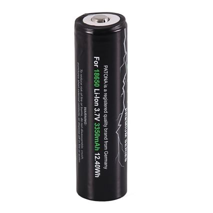 PATONA - Patarei 18650 Li-lon 3350mAh PREMIUM 3,7V