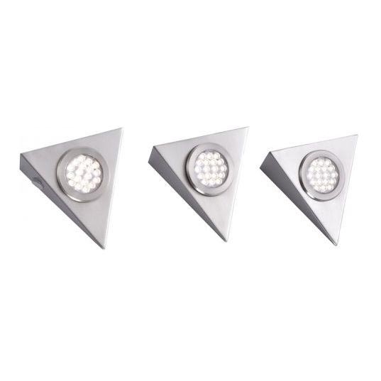 Paul Neuhaus 1119-55-3 - KOMPLEKT 3x LED Mööblivalgustus anduriga HELENA LED/2,5W/230V