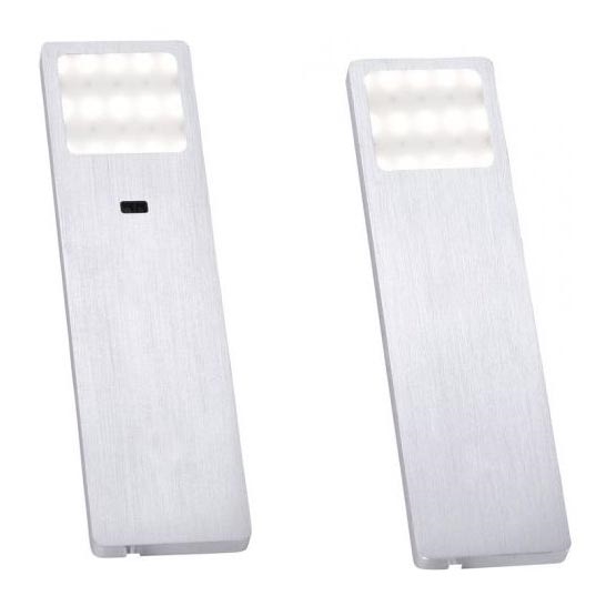 Paul Neuhaus 1120-95-2 - KOMPLEKT 2xLED Mööblivalgusti anduriga HELENA LED/2W/230V