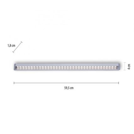 Paul Neuhaus 1122-95 - LED Köögimööbli valgusti HELENA LED/6W/230V