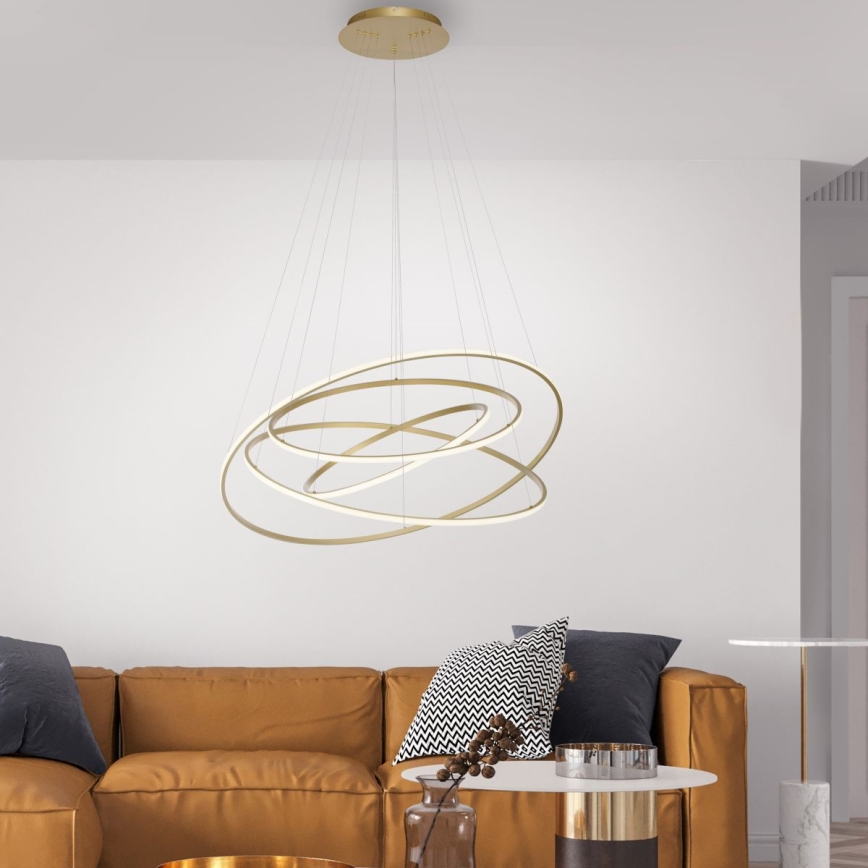 Paul Neuhaus 2124-60 - LED Hämardatav lühter TESSARA LED/97W/230V 2700-5000K + kaugjuhtimispult